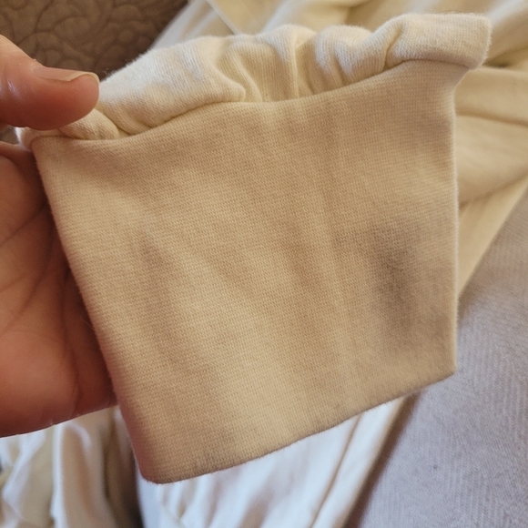 NWT Chaser Cream Zip-Up Jogger Jumpsuit - Picture 7 of 7